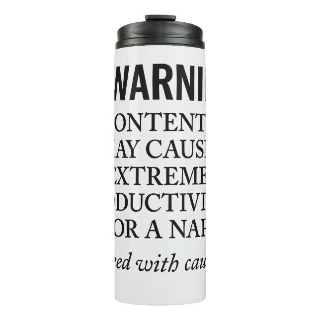 Termo Un sorbo a enfocar, ¡un soplo a soñar! (Anverso)