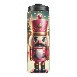 Termo Un trío de cazabotas rosadas para Navidades pequeñ