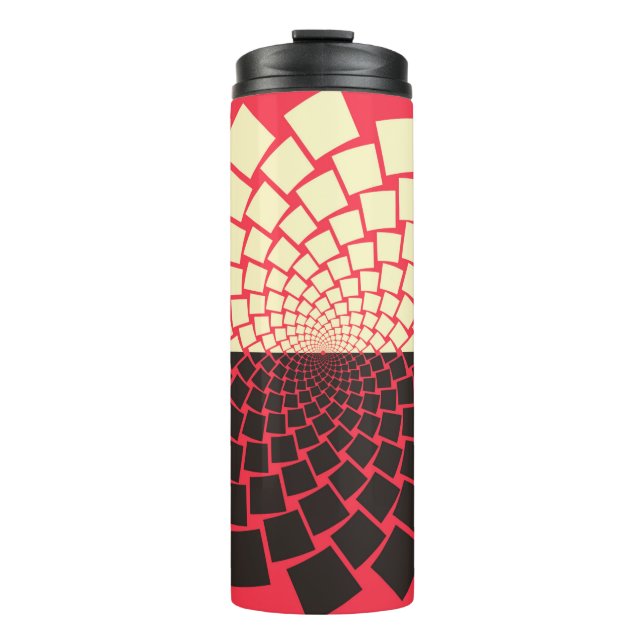 Termo Una flor estilizada que emerge del agua, o una flo (Anverso)