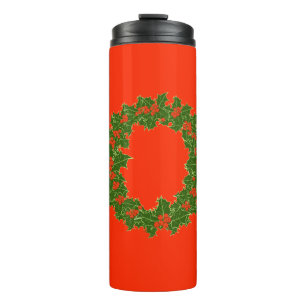 Termo Una flor navideña muy feroz