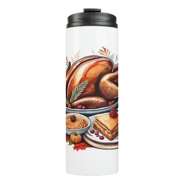 Termo Una mesa llena de gratitud: camiseta clásica (Anverso)