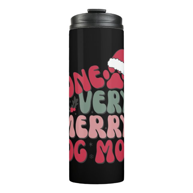 Termo Una muy alegre madre de perro (Anverso)