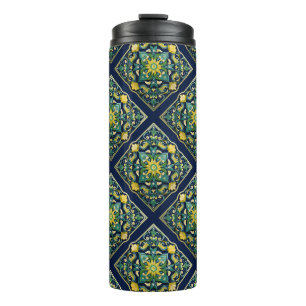 Termo 💛💚💙 Una obra maestra única de azulejo