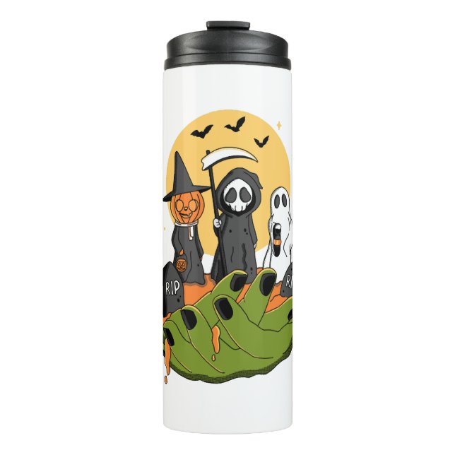 Termo Una pieza de Halloween (Anverso)