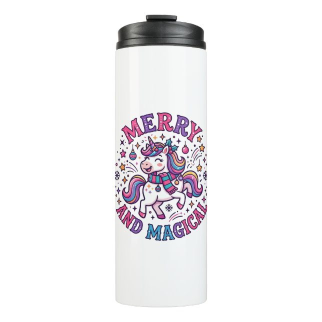 Termo Unicornio Alegre y Mágico (Anverso)