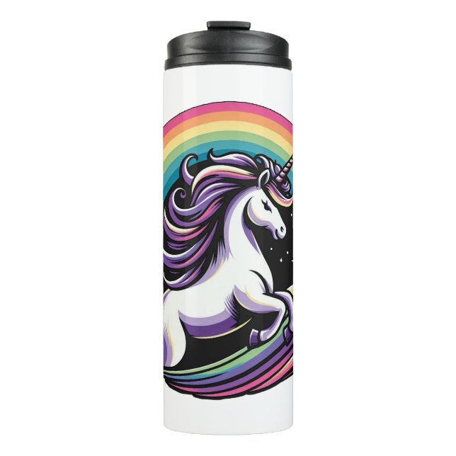 Termo Unicornio Arcoíris (Anverso)