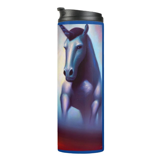 Termo Unicornio de animales espirituales 2 (Rotado hacia la derecha)