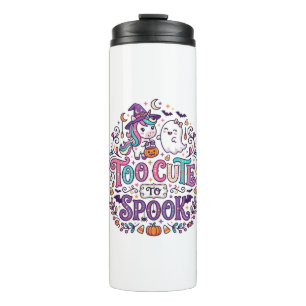 Termo Unicornio demasiado lindo para asustar arte colori