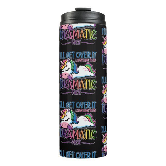 Termo Unicornio dramático (Anverso)