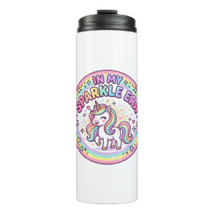 Termo Unicornio En Mi Era Brillante Impresión Divertida 
