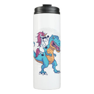 Termo Unicornio y T-Rex