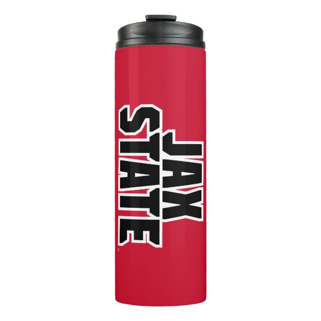 Termo Universidad Estatal de Jacksonville JAX STATE Text (Anverso)