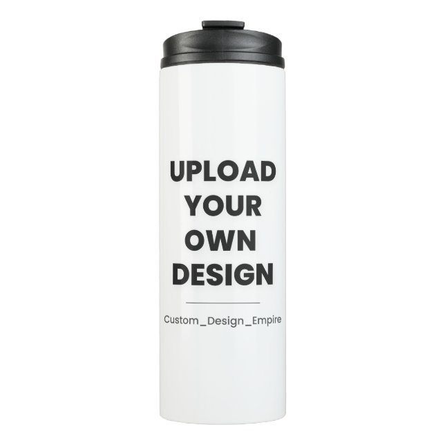 Termo Upload Your Own Design Here | Custom Template (Anverso)