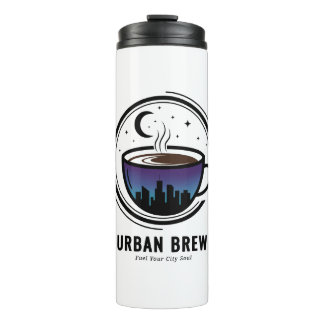 Termo Urban Brew City Skyline Coffee