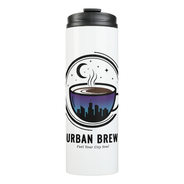 Termo Urban Brew City Skyline Coffee (Anverso)