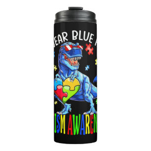 Termo Uso Azul Para Concienciar Sobre El Autismo, Concie