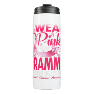 Termo Uso Rosa Para Mi Grammy Sensibilización Sobre El C