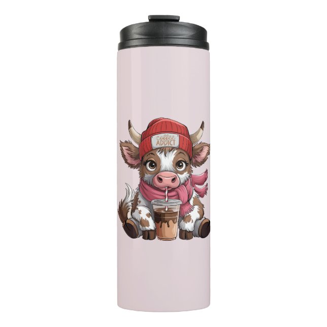 Termo Vaca adicta al café (Anverso)