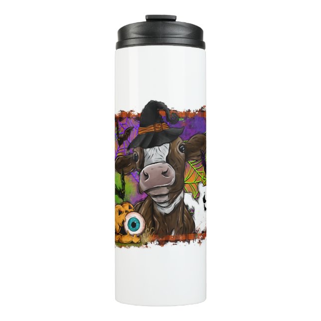 Termo Vaca de Halloween (Anverso)