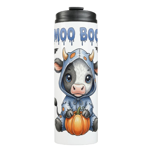 Termo Vaca de Halloween Moo Boo (Anverso)