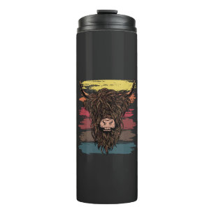 Termo Vaca de las Highlands escocesas
