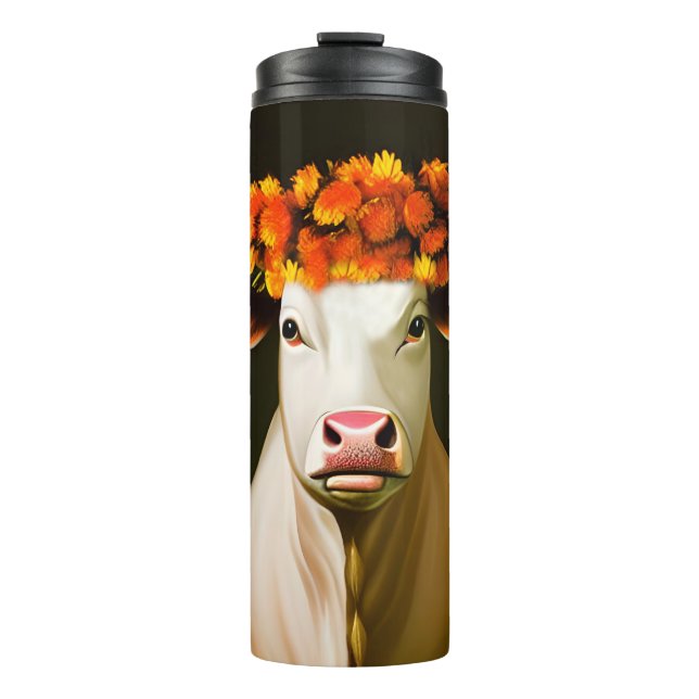Termo Vaca florida (Anverso)
