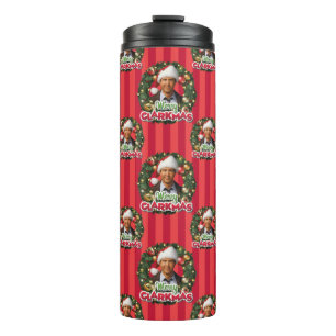 Termo Vacaciones de navidades Patrón Merry Clarkmas