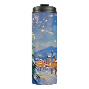 Termo Vacaciones en Winter Village