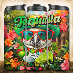 Termo Vacaciones Sencillas Tequila De Aves Más Barata Qu
