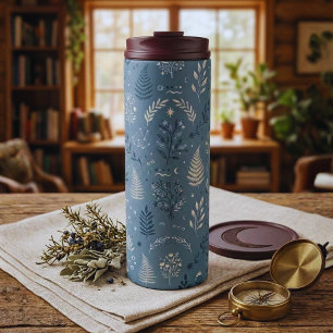 Termo Vajilla para beber Boho Celestial Botánico Polvo A