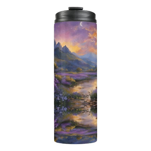 Termo Valle de Lavender al amanecer (Anverso)