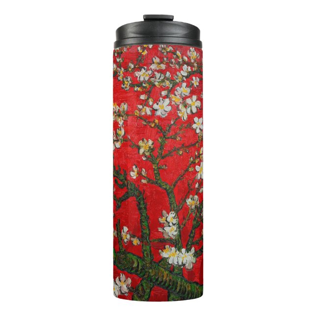 Termo Van Gogh Almond Blossoms Red (Anverso)