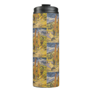 Termo Van Gogh Dos Álamos - Arte de la Naturaleza Amaril
