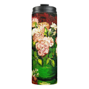 Termo Van Gogh Peonies y Rosas