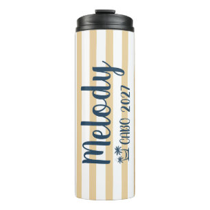 Termo Vasitos de vacaciones, Viaje de chicas de playa pe