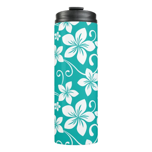 TERMO VASO AZUL HAWAI (VERDE CIÁN) (Anverso)