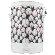 Vaso refrigerador de Iglú Medio Gallón de Béisbol