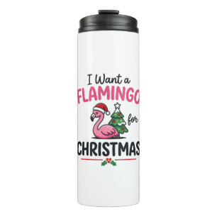 Termo Vector de cita de Navidad de flamenco