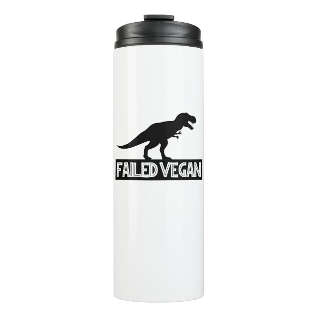 Termo Vegan fallida de T-Rex (Anverso)
