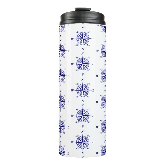 Termo Vela azul y blanca (Anverso)