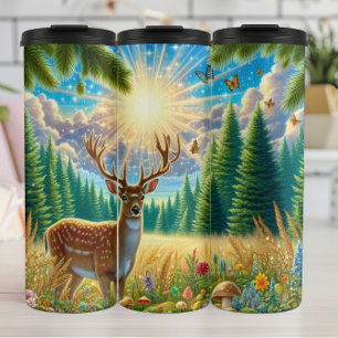 Termo Venado al sol en Magical Meadow.