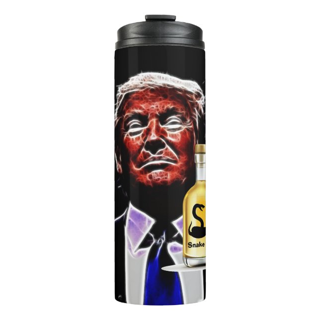 Termo Vendedor de Aceite de Serpiente Taza Térmica (Anverso)