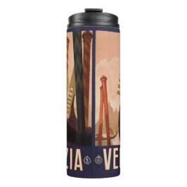 Termo Venecia Venecia Italia vintage viajar tumbler