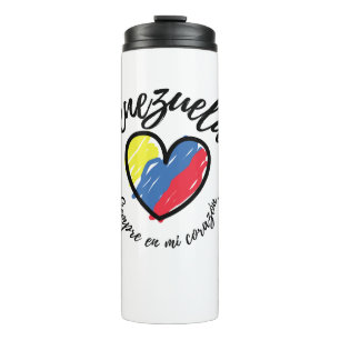 Termo Venezuela Siempre en mi Corazon Travel Mug