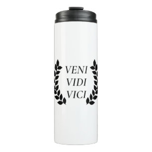 Termo Veni Vidi Vici Vine Y Vi Que Me Conquistaban