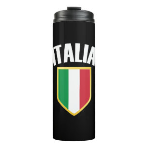 Termo Ventilador de la bandera italiana del Escudo itali