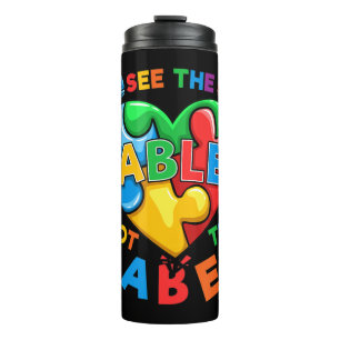 Termo Ver camisetas de concientización sobre el autismo 