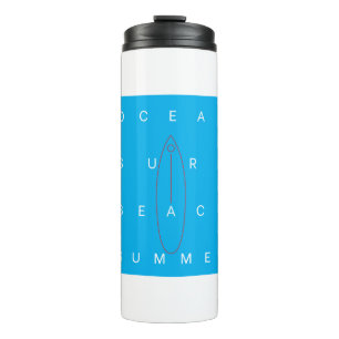 TERMO VERANO DE PLAYA DE SURF OCEAN