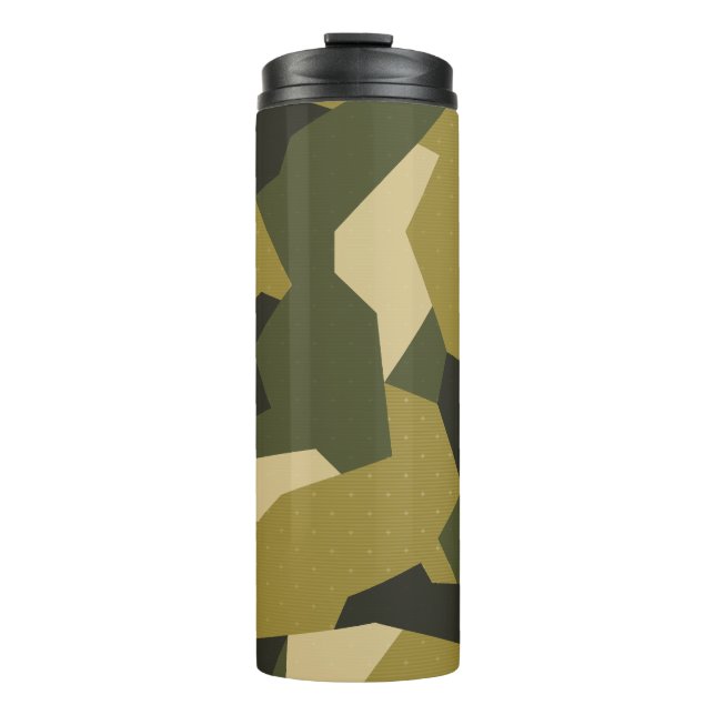 Termo Verde avanzado de camo sueco (Anverso)