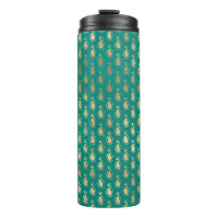 Verde azulado y pavo real de oro